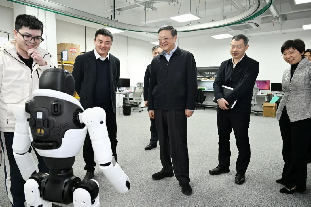 上海市委书记陈吉宁专题调研z6.com机器人